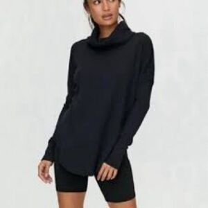 Babaton Classic Black Turtleneck Sweater